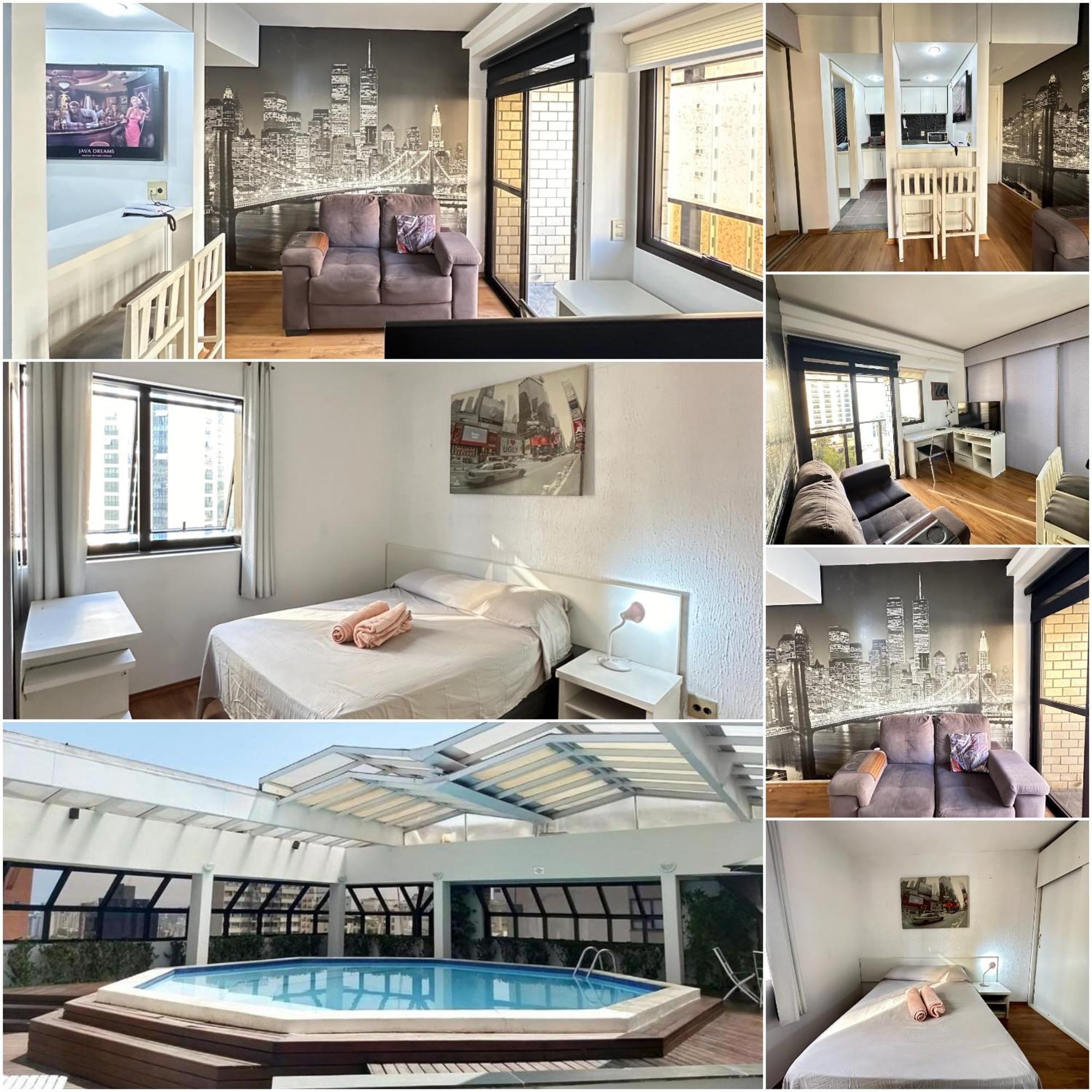 סאו פאולו 1601 Apart-Hotel Qi Intelligent Ibirapuera מראה חיצוני תמונה